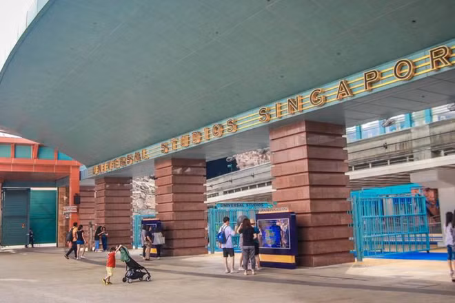 Universal Studios Singapore thu hút đông đảo khách quốc tế ghé thăm. (Ảnh: Traveloka)