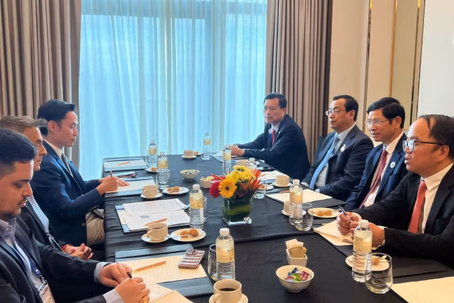 Quang cảnh buổi làm việc bên lề Diễn đàn Du lịch ASEAN 2026. (Ảnh: TITC)