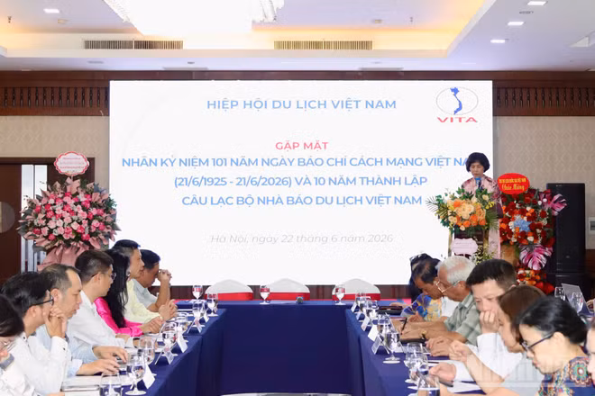 Sự kiện là dịp để đánh giá kết quả hoạt động của Câu lạc bộ Nhà báo du lịch Việt Nam trong năm vừa qua. (Ảnh: XUÂN TRƯỞNG)