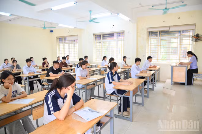 Số liệu từ Bộ Giáo dục và Đào tạo cho thấy, năm nay, có 1.223.776 thí sinh đăng ký dự thi, tăng 61.642 thí sinh so với năm trước.