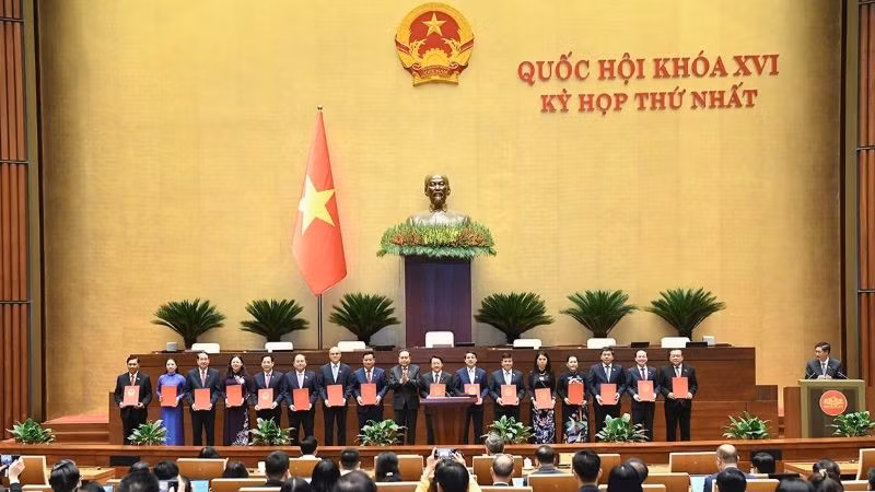 Ủy ban Thường vụ Quốc hội khóa XVI mới công bố 3 Nghị quyết ngày 11/6/2026. (Ảnh: Báo Nhân Dân)