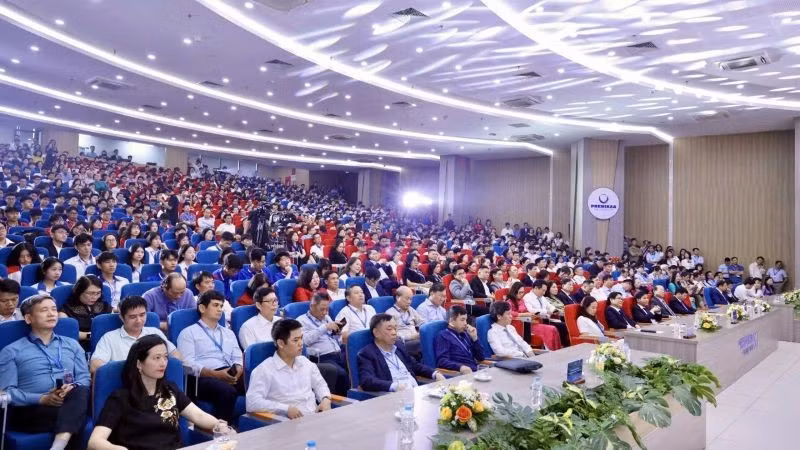 Quang cảnh buổi lễ trao giải.