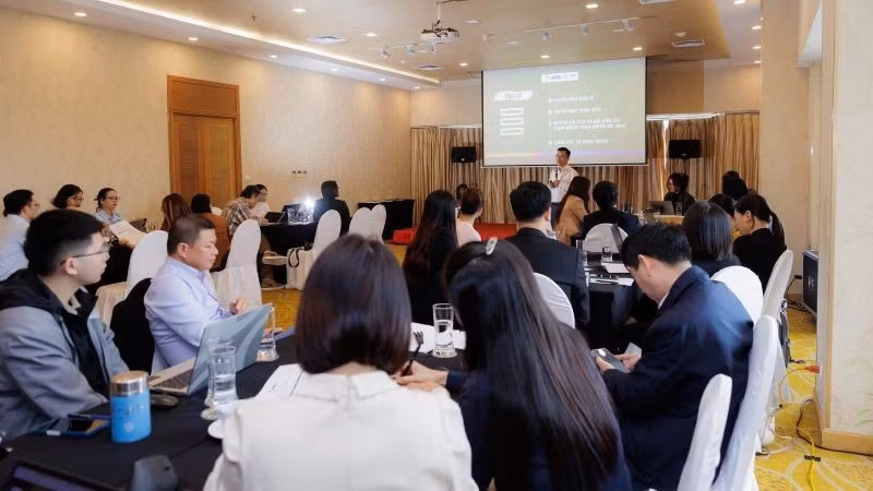 Chuỗi hội thảo tập huấn “ESG – Chìa khóa mở cửa thị trường và nguồn vốn xanh cho doanh nghiệp nông nghiệp Việt Nam”. (Ảnh: PV)