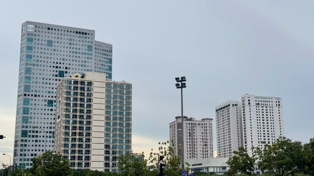 Giá chung cư Hà Nội đang tăng nhanh. (Ảnh: HNV)