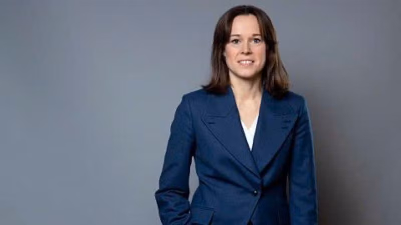 Bà Sara Modig, Quốc vụ khanh Bộ Khí hậu và Doanh nghiệp Thụy Điển. (Ảnh: ĐẠI SỨ QUÁN THỤY ĐIỂN TẠI VIỆT NAM)