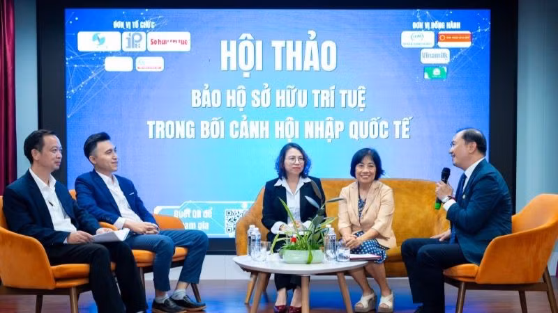 Tọa đàm chuyên sâu "Sở hữu trí tuệ trước áp lực hội nhập và chuyển đổi số". (Ảnh: PV)