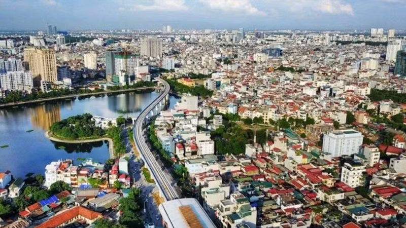 Hà Nội đang triển khai những đợt quy hoạch đô thị và hạ tầng quyết liệt. (Ảnh: PV)