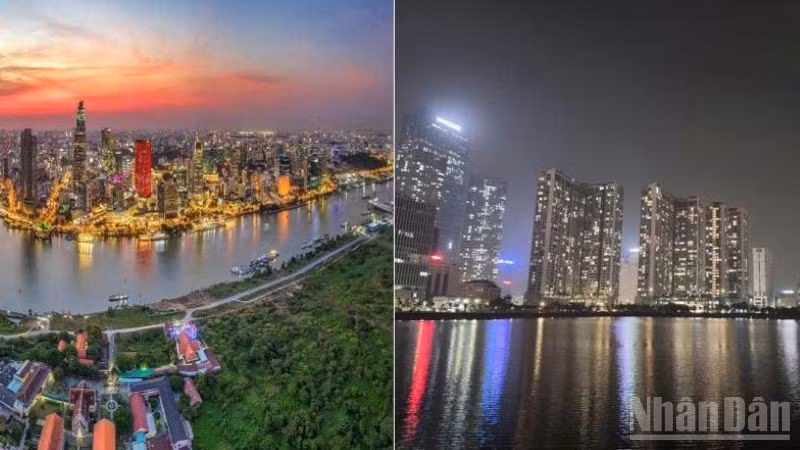 Thị trường Hà Nội dẫn dắt bởi khu trung tâm, trong khi Thành phố Hồ Chí Minh sôi động tại khu vực mở rộng. (Ảnh: HNV)