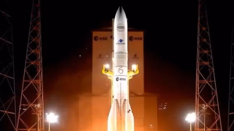 Vụ phóng diễn ra lúc 4 giờ 57 phút sáng giờ EDT ngày 30/3/2026. (Nguồn: Arianespace)