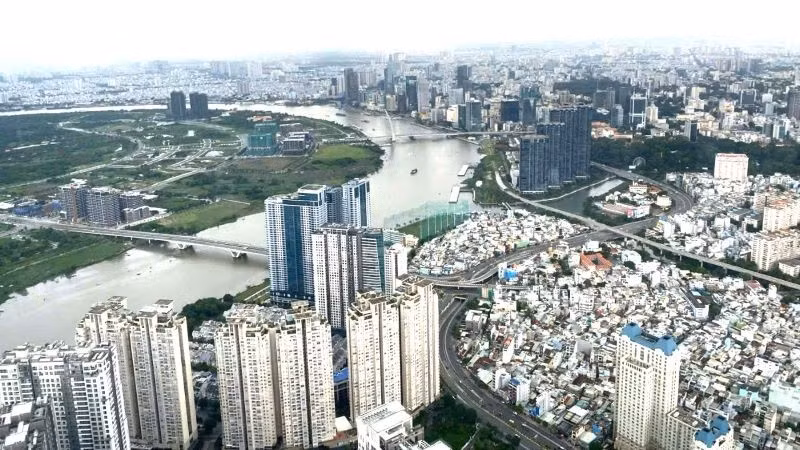 Chung cư là loại hình dẫn đầu lượng quan tâm nửa đầu 2025, được dẫn dắt bởi nhu cầu mua ở thực và đầu tư khai thác. (Ảnh: HNV)