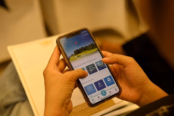 Ứng dụng Du lịch Việt Nam - Vietnam Travel góp phần thúc đẩy phát triển ngành du lịch trong bối cảnh kinh tế số. (Ảnh: TTXVN)