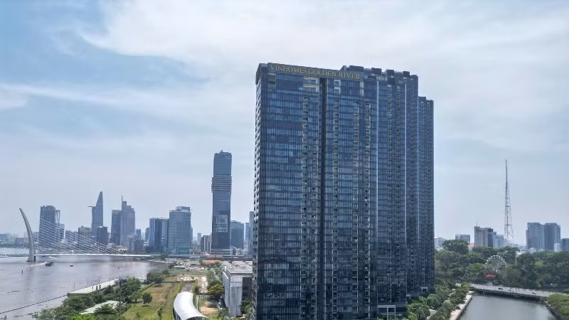 Một góc Thành phố Hồ Chí Minh. (Ảnh THẾ ANH)