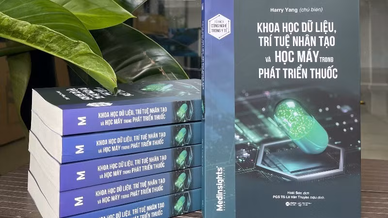 Sách “Khoa học dữ liệu, trí tuệ nhân tạo và học máy trong phát triển thuốc” là tài liệu cần thiết cho những sinh viên và những người hoạt động trong ngành dược.