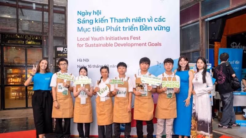 Một sự kiện về thúc đẩy phát triển bền vững do Liên hợp quốc tổ chức tại Việt Nam. (Ảnh UN)