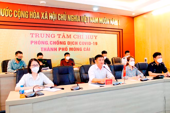 Hội đàm trực tuyến thúc đẩy thông quan hàng hóa qua cửa khẩu