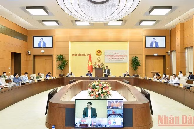 Quang cảnh buổi tọa đàm. (Ảnh: Đăng Anh)