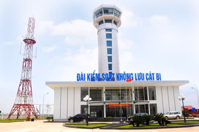 Đài Kiểm soát không lưu Cát Bi. (Ảnh: Tổng công ty Quản lý bay Việt Nam cung cấp)