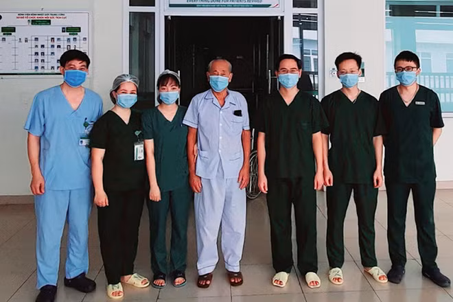 BN 1045 - một trong hai ca nặng nhất miền Bắc giai đoạn này được xuất viện.