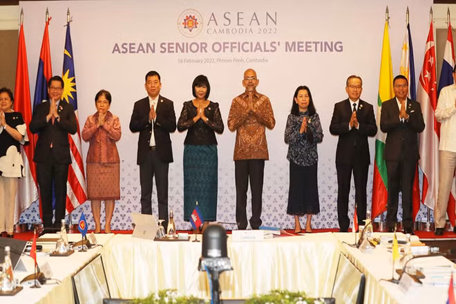 Đại diện các đoàn đại biểu tham dự Hội nghị. (Ảnh: AKP)
