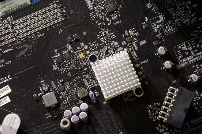 Doanh số bán chip toàn cầu năm 2021 tăng 26,2% so với năm 2020. (Ảnh: Reuters)