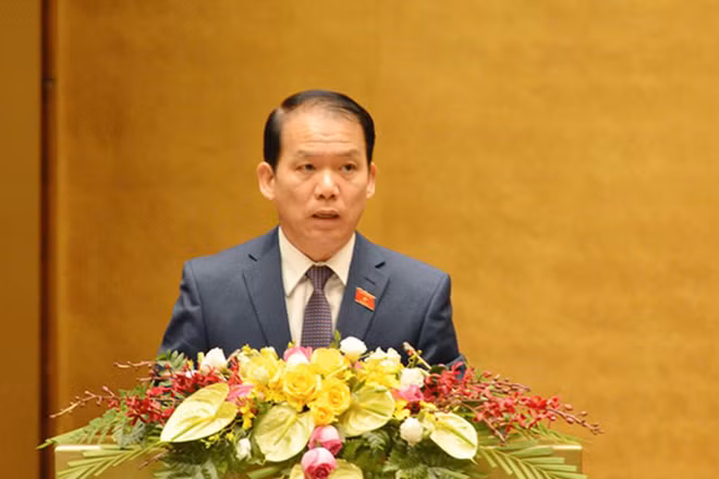 Chủ nhiệm Ủy ban Pháp luật của Quốc hội Hoàng Thanh Tùng.