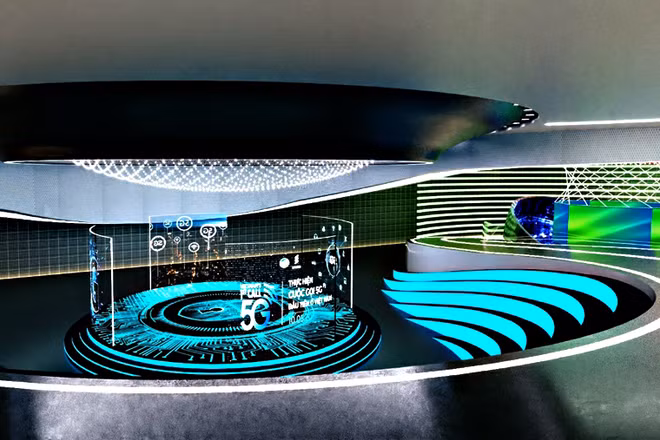  Gian hàng trực tuyến của Viettel tại triển lãm ITU Digital World 2020.