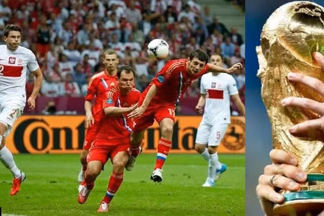 FIFA cấm đội tuyển bóng đá quốc gia Nga tham dự vòng loại World Cup 2022. (Ảnh: Foxsports)