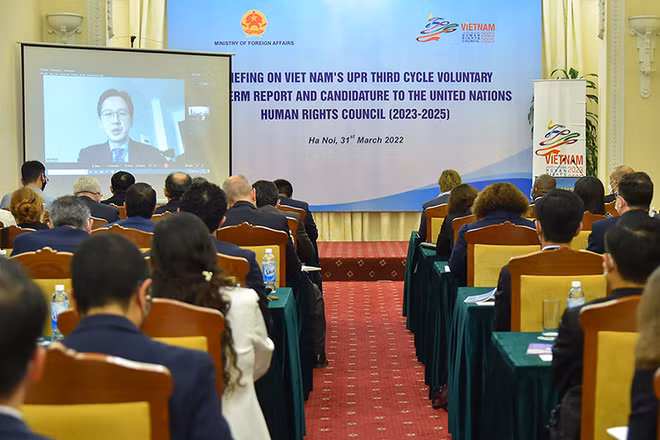 Quang cảnh sự kiện. (Ảnh: Bộ Ngoại giao)