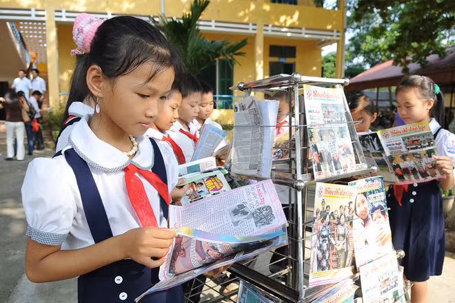 Trẻ em cần được sớm trở lại trường học. (Ảnh: NGUYỄN ĐĂNG KHOA)
