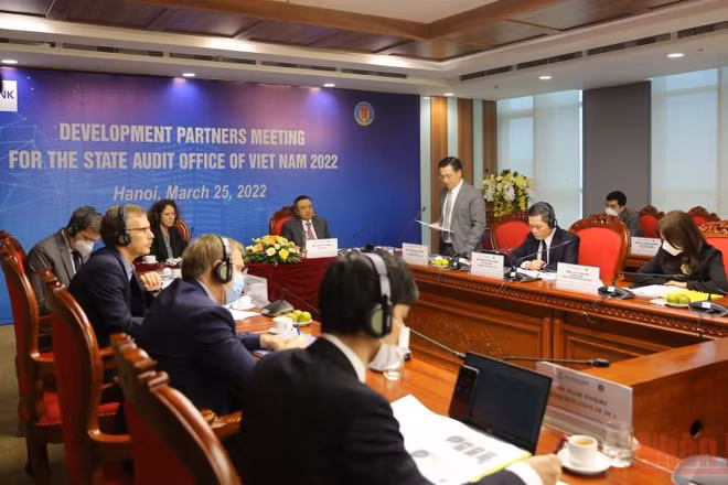 Hội nghị Đối tác phát triển năm 2022. (Ảnh: Thanh Hà) 