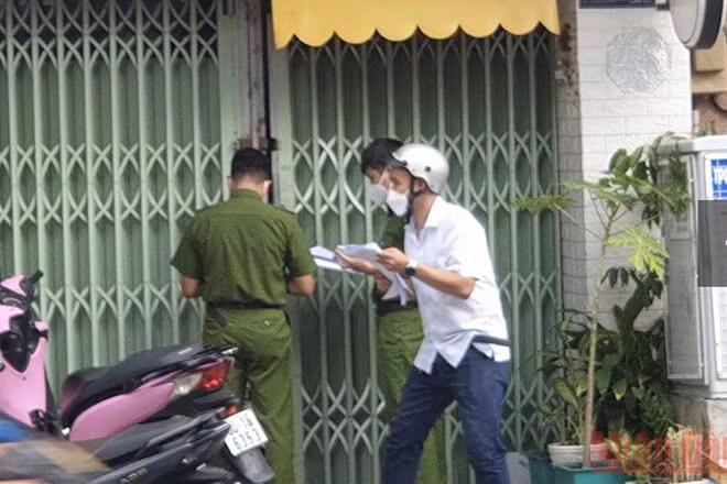 Hiện trường căn nhà nơi xảy ra vụ việc.