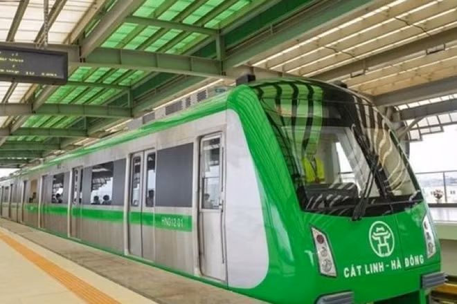 Với việc ban hành giá vé, hy vọng tàu đường sắt Cát Linh-Hà Đông sớm được khai thác thương mại