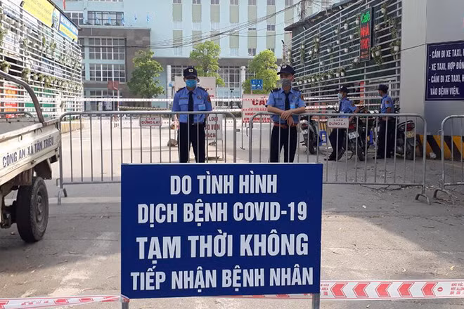 Bệnh viện K cơ sở Tân Triều tạm thời không tiếp nhận bệnh nhân. 