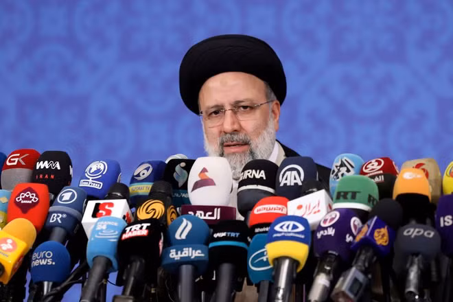 Tổng thống Iran Ebrahim Raisi. (Ảnh: Reuters)