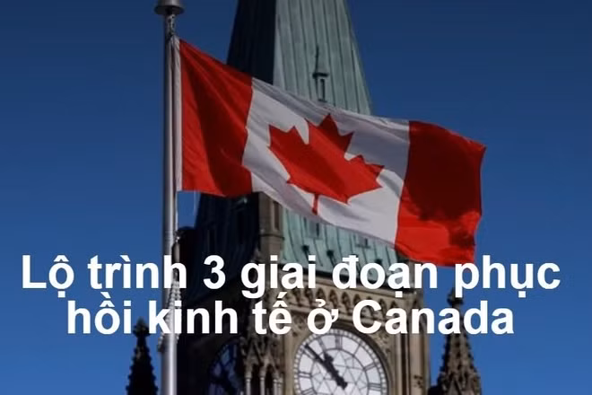 Lộ trình 3 giai đoạn phục hồi kinh tế ở Canada