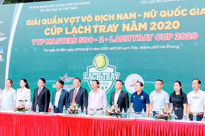 Khai mạc giải quần vợt VTF Masters 500-2-Lạch Tray Cup 2020