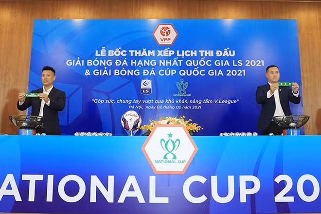 Bốc thăm Giải bóng đá hạng nhất.