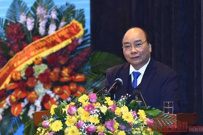 Thủ tướng phát biểu tại Hội nghị.
