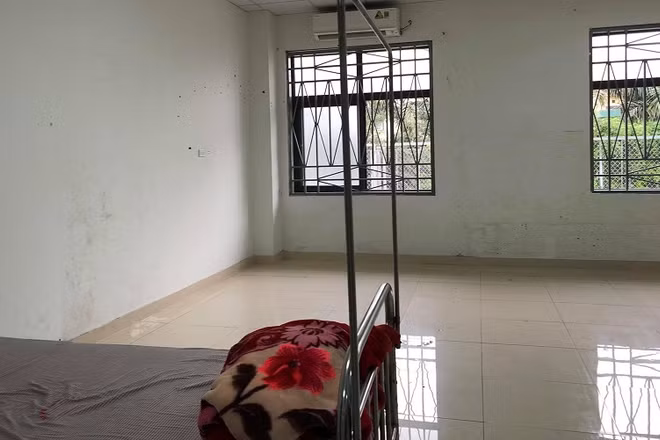 Phòng điều trị của bệnh nhân Nguyễn Xuân Quý tại BV Tâm thần Trung ương 1. (Ảnh: HQ)