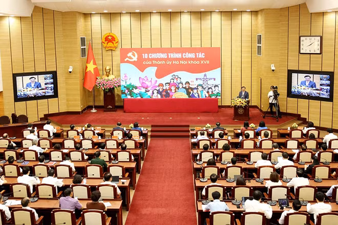 Quang cảnh hội nghị.
