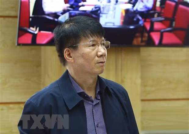 Bị can Trương Quốc Cường. (Ảnh: TTXVN)