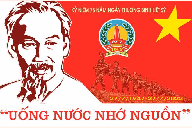 "Uống nước nhớ nguồn" - Tác giả Lê Việt Thành. (Ảnh: Cục Văn hóa cơ sở)