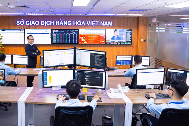 Sở Giao dịch hàng hóa Việt Nam.
