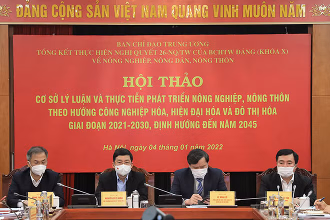 Phát triển nông nghiệp, nông thôn theo hướng công nghiệp hóa, hiện đại hóa và đô thị hóa