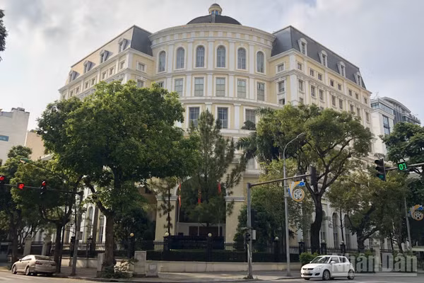 Trụ sở Bộ Tài chính. (Ảnh DUY LINH)