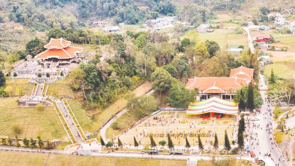 Khu di tích quốc gia đặc biệt Pác Bó, xã Trường Hà, tỉnh Cao Bằng. (Ảnh: ANH TUẤN)
