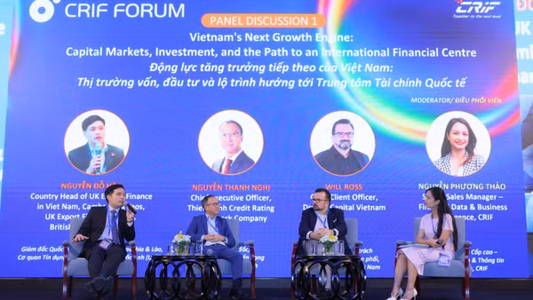 Quang cảnh phiên thảo luận tại CRIF Forum Vietnam 2026. (Ảnh: BTC cung cấp)