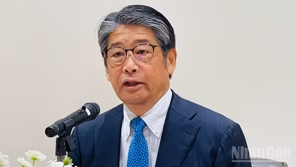 Đại sứ Nhật Bản tại Việt Nam Ito Naoki. (Ảnh: V.T)
