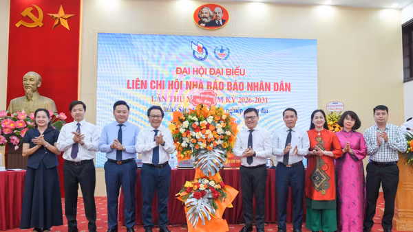 [Ảnh] Đại hội đại biểu Liên Chi hội Nhà báo Báo Nhân Dân lần thứ XI, nhiệm kỳ 2026-2031