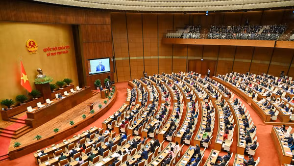 Kỳ họp thứ nhất, Quốc hội khóa XVI. (Ảnh: DUY LINH)